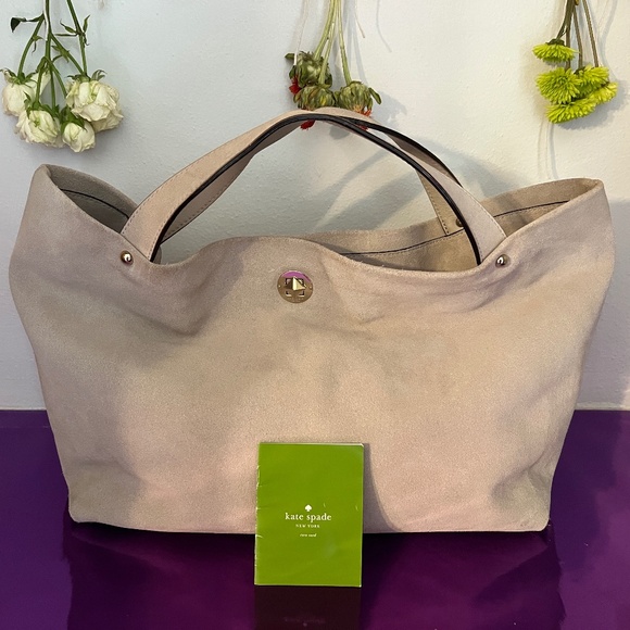 Stunning Authentic Kate Spade Suede Purse - Picture 1 of 6